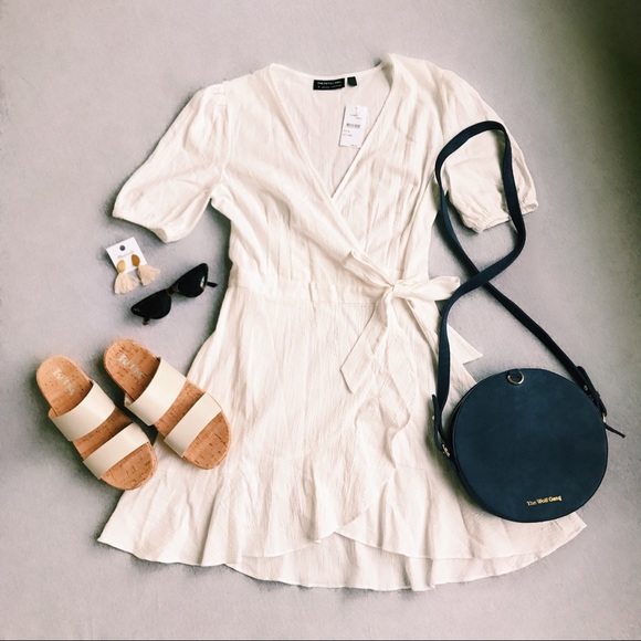 The Fifth Label Dresses & Skirts - Bright White Wrap Dress